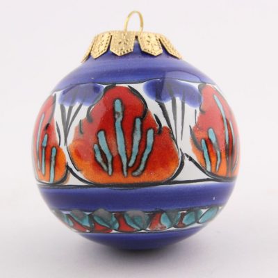 sicilian ceramic christmas ball