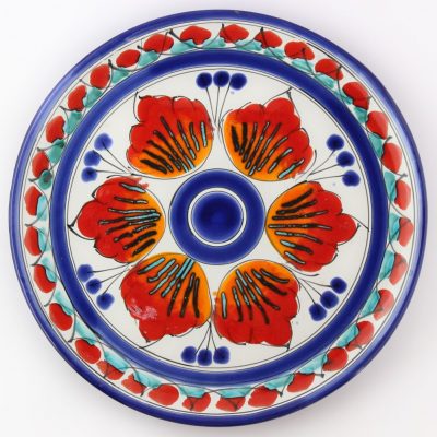 sicilian pottery - ceramic dinner plate