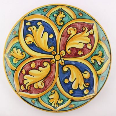Sicilian pottery - ceramic dinner plate