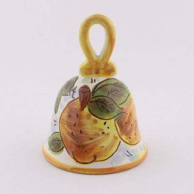 pottery table bell - lemon style