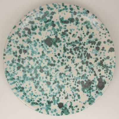 sicilian pottery - decorated ceramic dinner plate